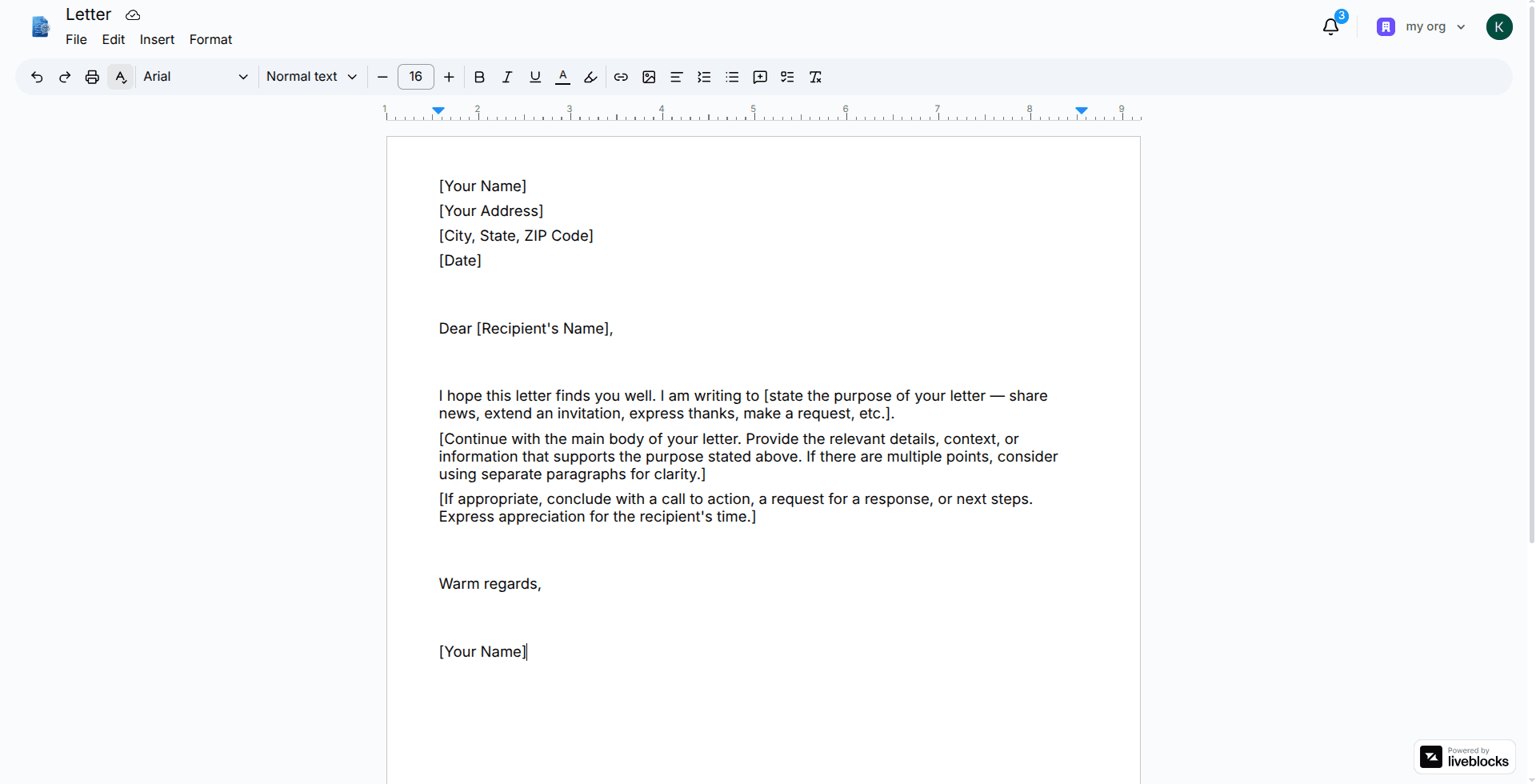 DOCS EDITOR